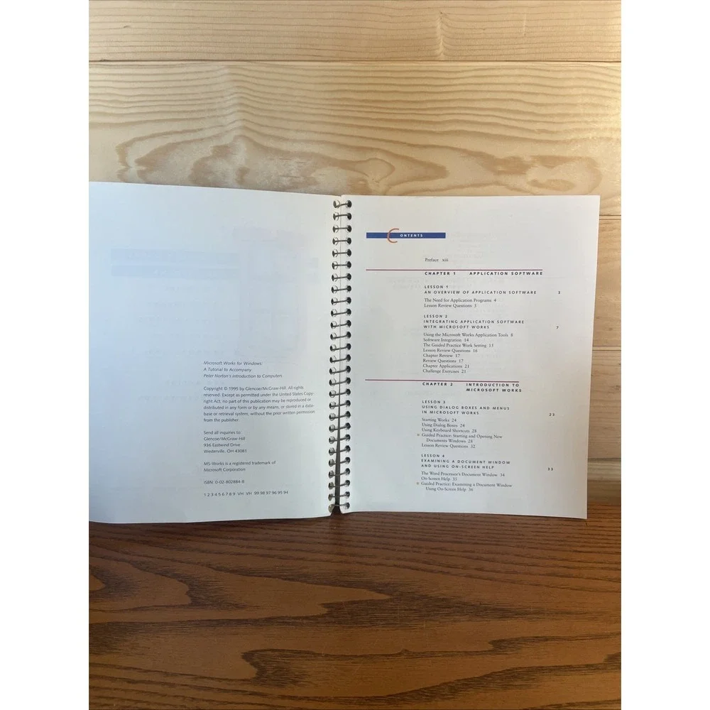 Introduction to Computers by Peter Norton 1995 Book with Diskette 1st Edition